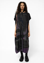 Printed Tube Dress With Removable Tie Waist