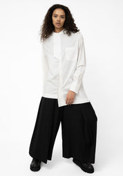 Mejor Asymmetric Button Front Blouse