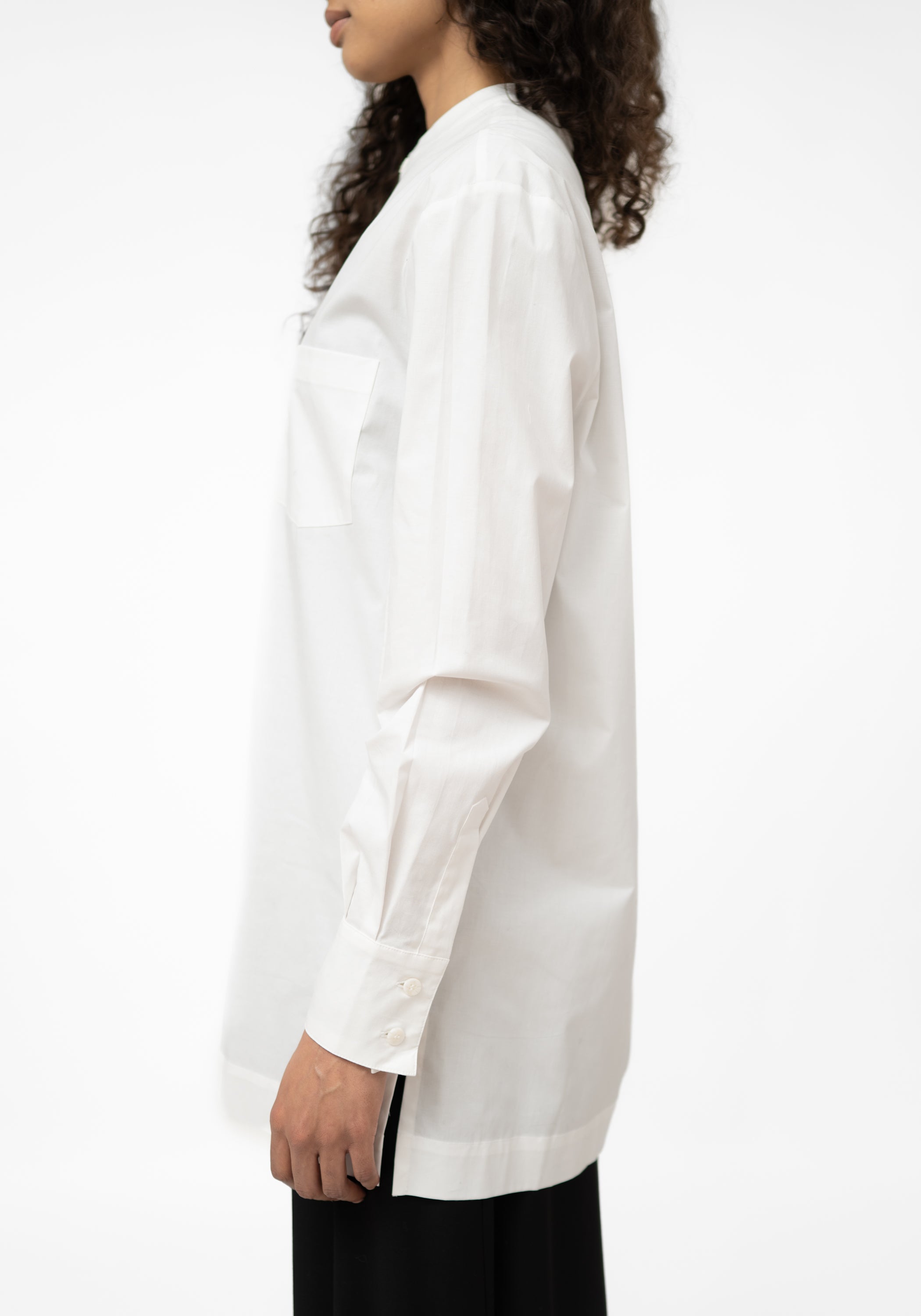 Mejor Asymmetric Button Front Blouse