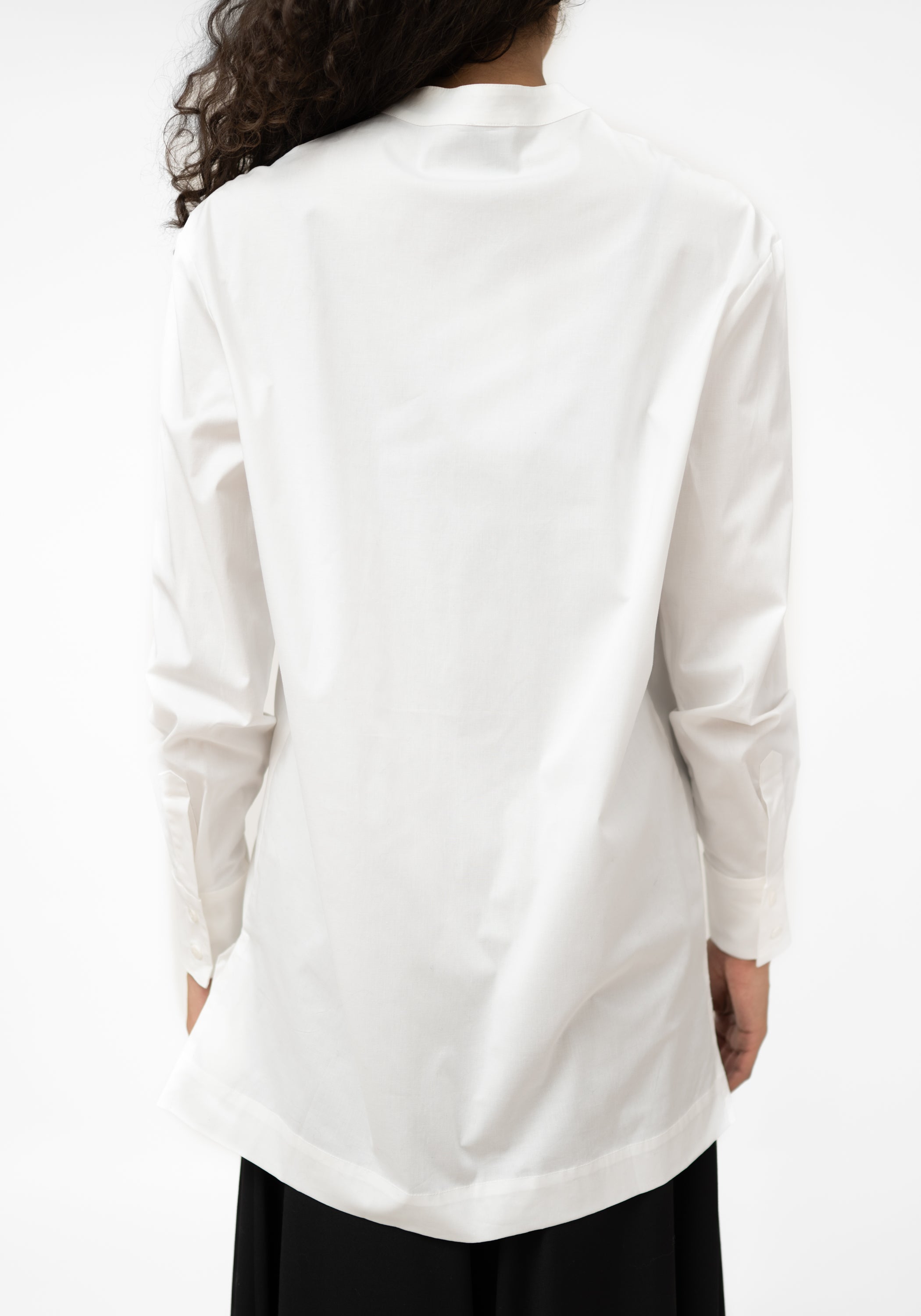 Mejor Asymmetric Button Front Blouse