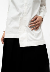 Mejor Asymmetric Button Front Blouse