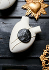 'Sigil' Porcelain Anatomical Heart Wall Vase - December Thieves