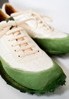 Green Dip Dye Sneaker | SHOTO Footwear