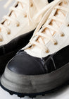 Grey Dip Die Hightop Sneaker | SHOTO Footwear