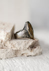 18K Gold and Sterling Silver 'Let The Poem Seduce You' Ring | TÓ GARAL