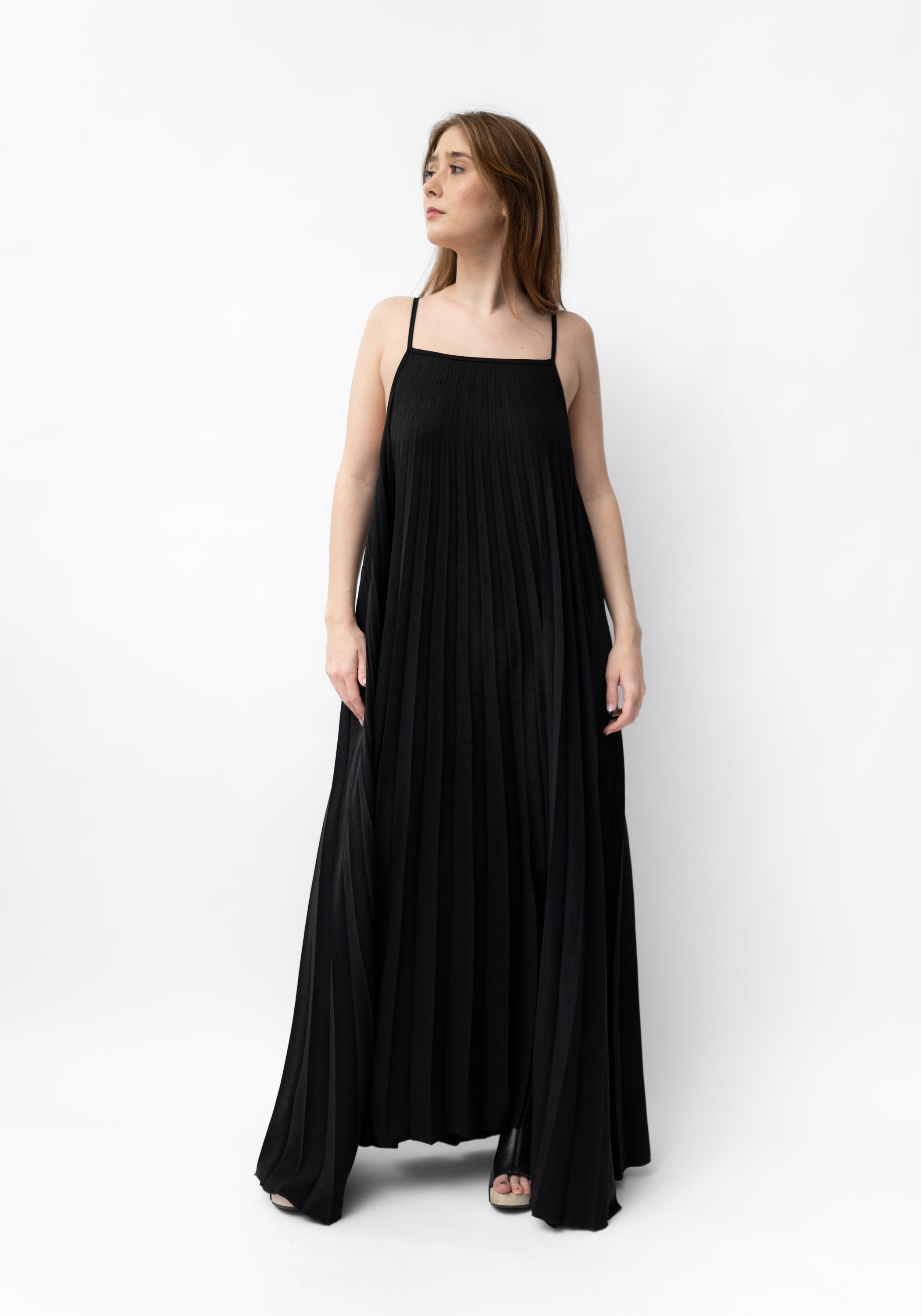 Magnani Strappy Pleated Maxi Dress | 28 Dieci MD Magnani Strappy Pleated Maxi Dress | 28 Dieci MD