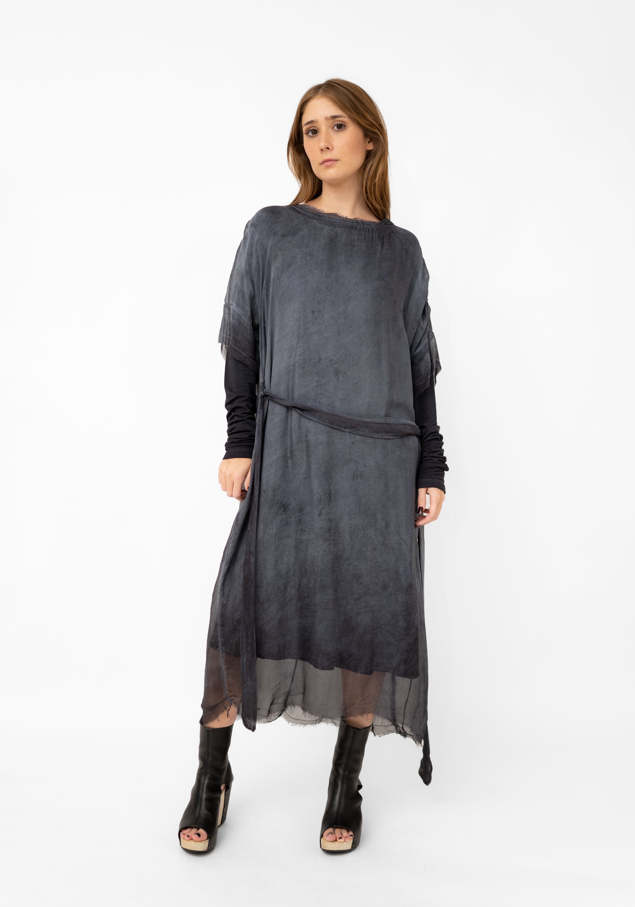 Betty layered dress【gray】 Theory Betty Stretch Wool Sheath Dress | Nordstromrack