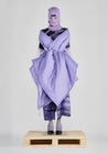 Barbara Bologna Transformable Purple Puffer Vest | December Thieves