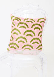 Pink Regina Bestiario Velvet Pillow - December Thieves