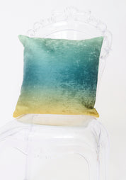 Aqua Butterfly Velvet Pillow - December Thieves