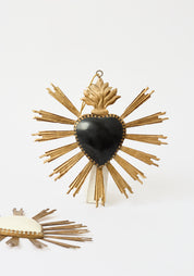 Resin Heart Rays Milagro Heart - December Thieves