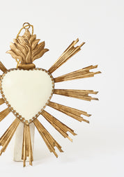 Resin Heart Rays Milagro Heart - December Thieves