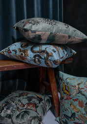 Animals Bestiario Velvet Pillow