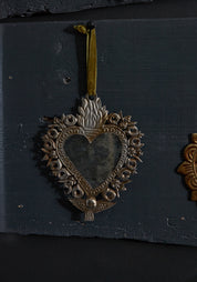 Distressed Angel Mirror Heart Milagro