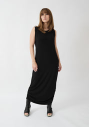 Matte Jersey Ruched Tank Dress