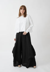 Cropped Drop Shoulder T-Shirt