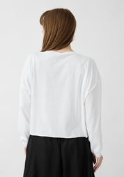 Cropped Drop Shoulder T-Shirt
