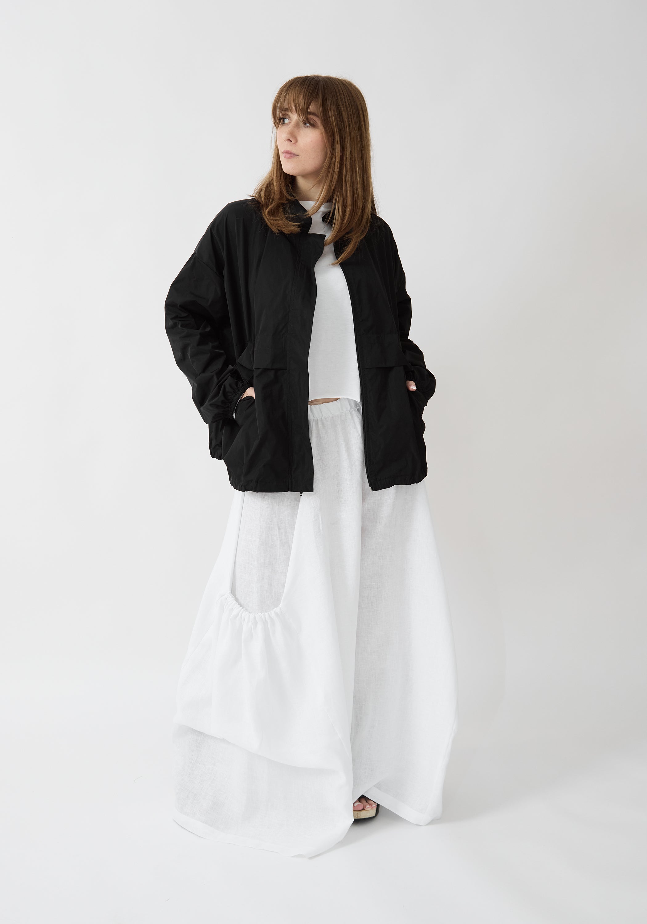 Linen Big Pocket Pants