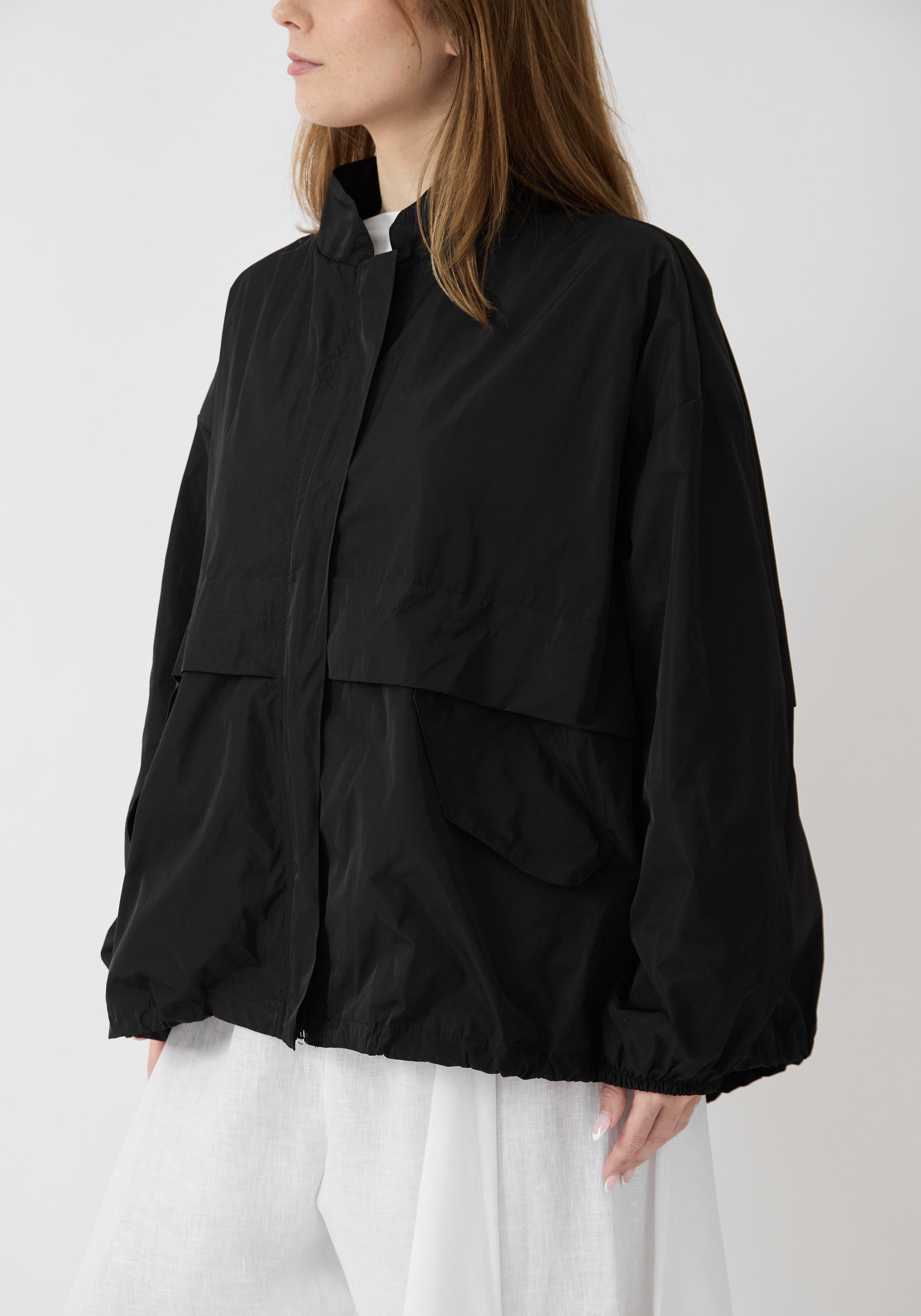 Nylon Bomber Jacket