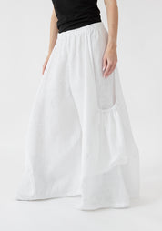 Linen Big Pocket Pants