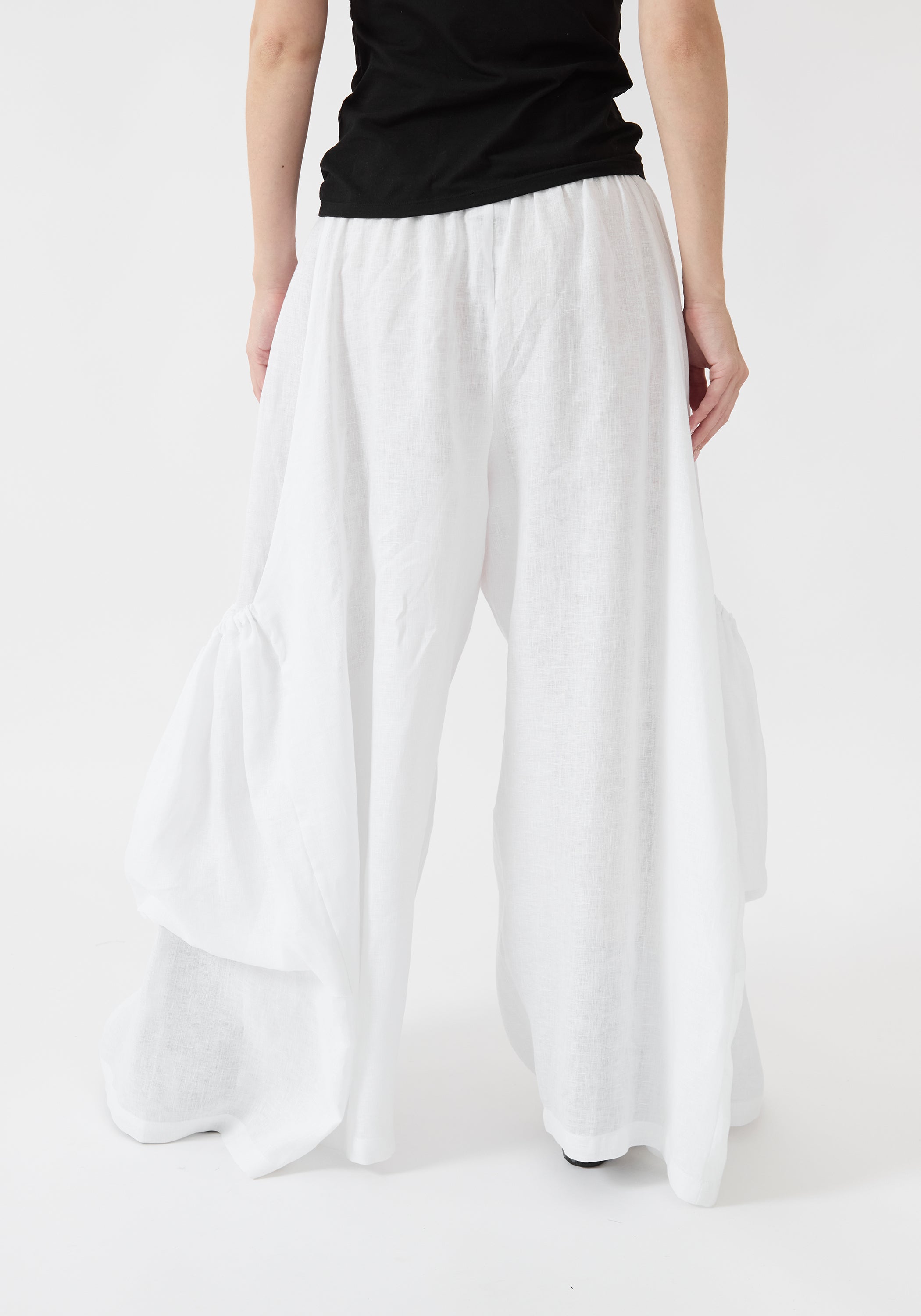 Linen Big Pocket Pants