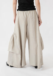 Linen Big Pocket Pants