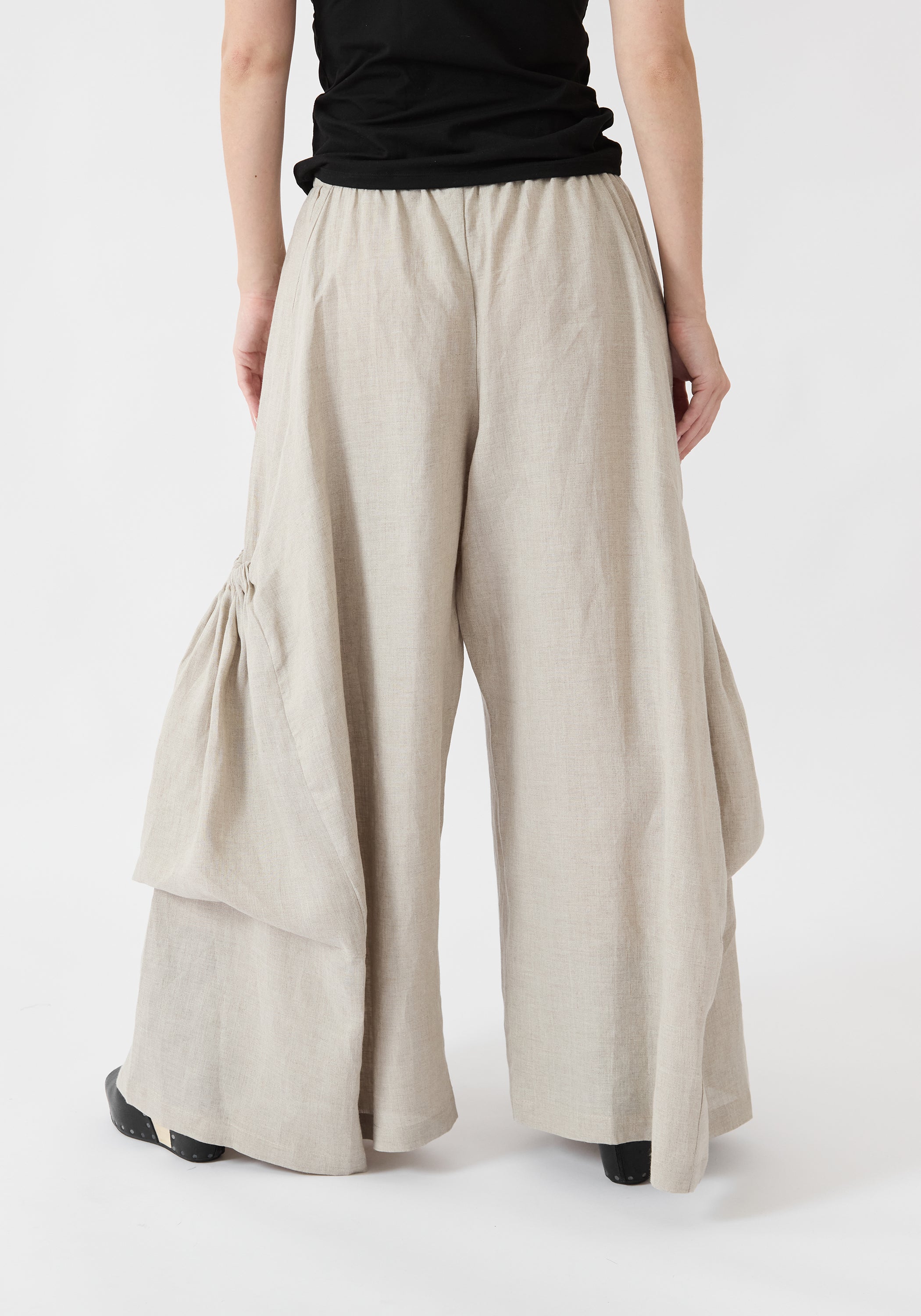 Linen Big Pocket Pants