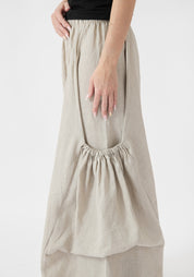 Linen Big Pocket Pants