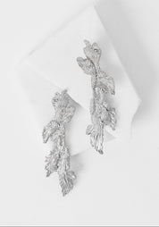 Plated Acanthus Earrings