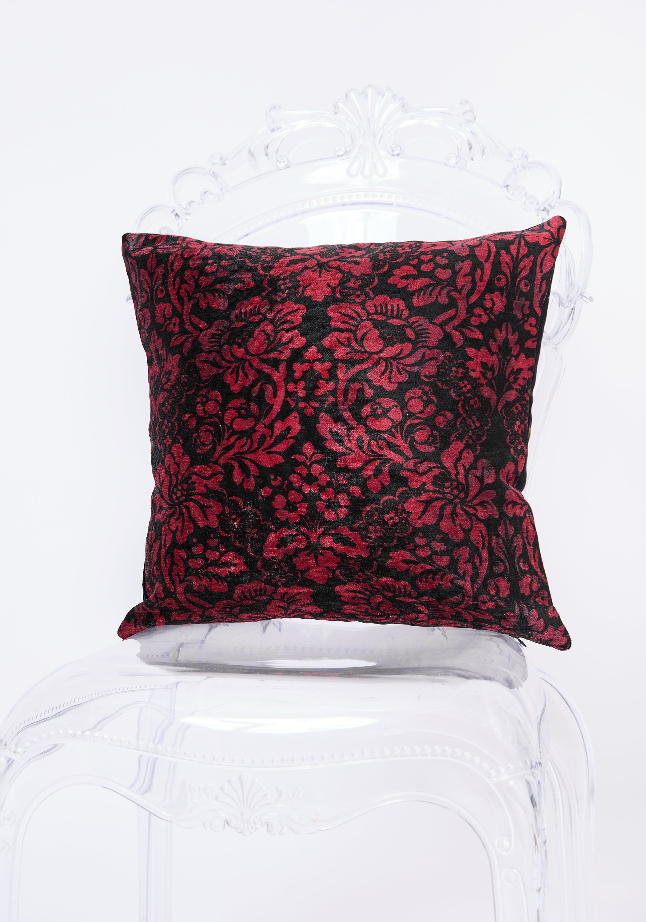 Rose Velvet Pillow