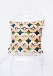 Mocha Eye Velvet Pillow