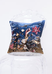 Eden Green Song Velvet Pillow