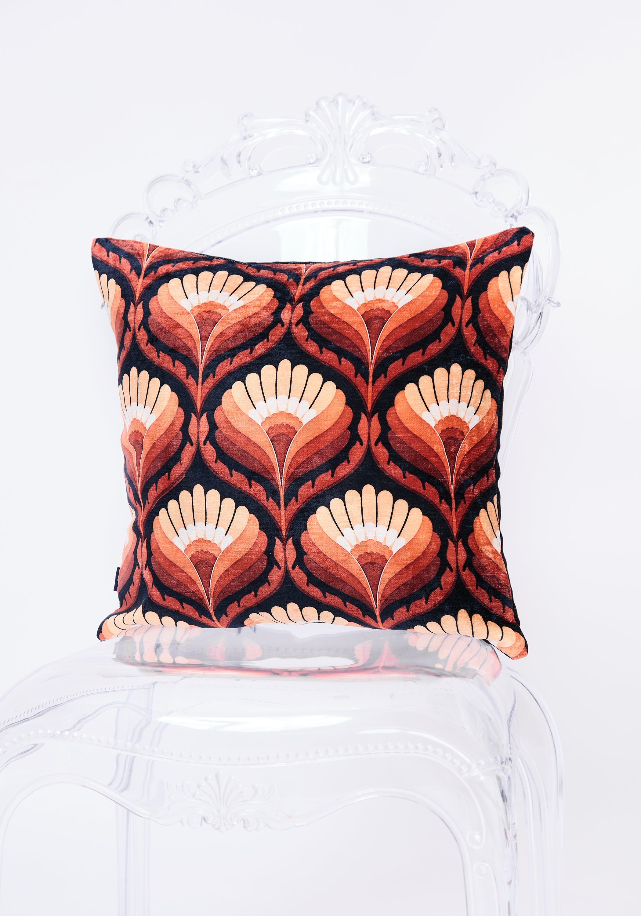 Actia Lunar Eye Velvet Pillow