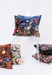 Eden Green Song Velvet Pillow