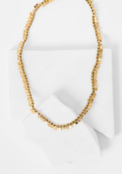 24k Gold Plated Gilded Tabs Necklace