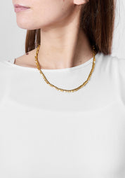 24k Gold Plated Gilded Tabs Necklace