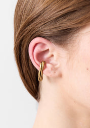 Timber Vintage Gold Tone Stainless Steel Wrapped Earcuff