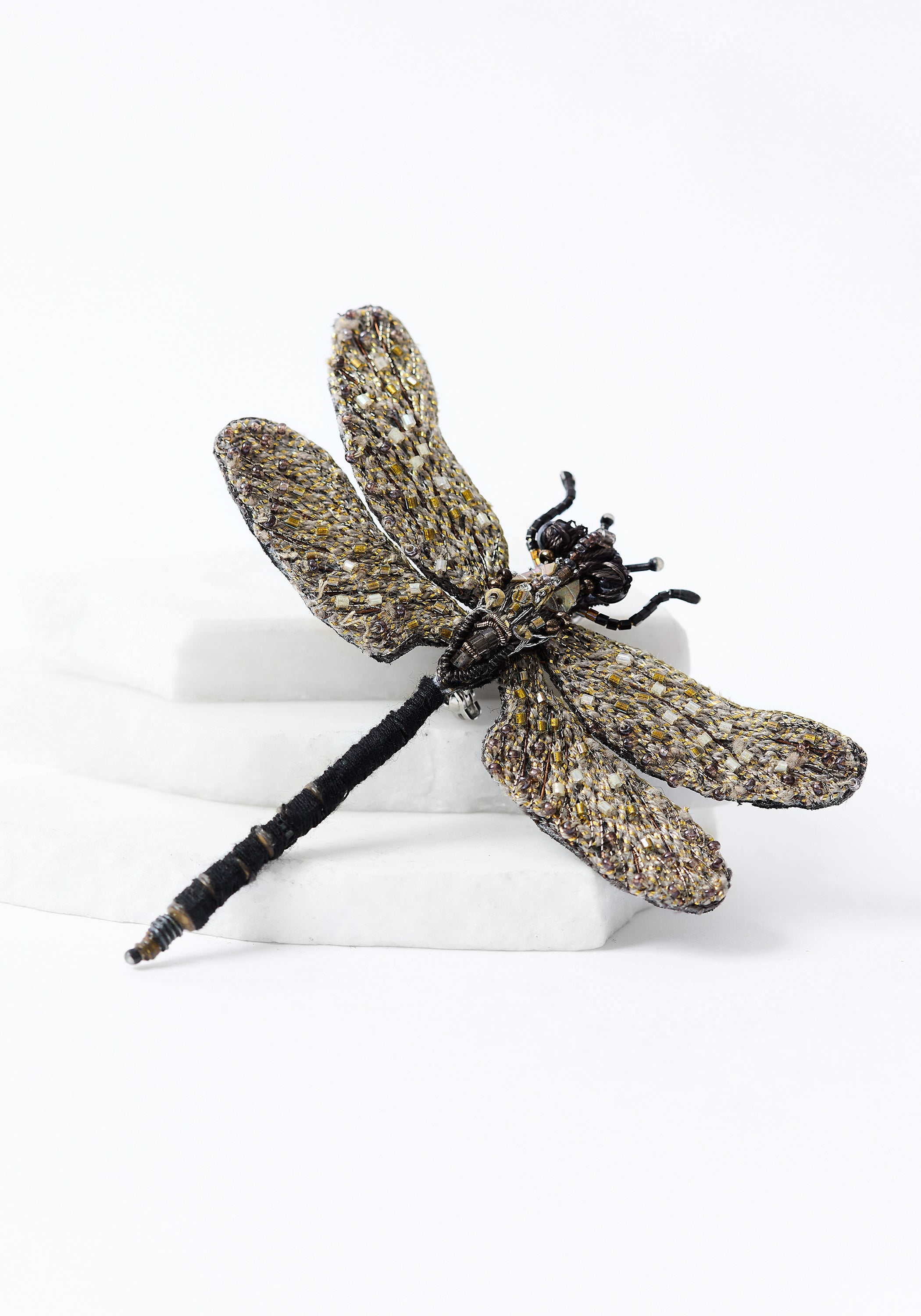 Vintage Glider Embroidered Pin