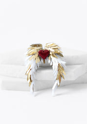 Spirit Wings Embroidered Pin - December Thieves