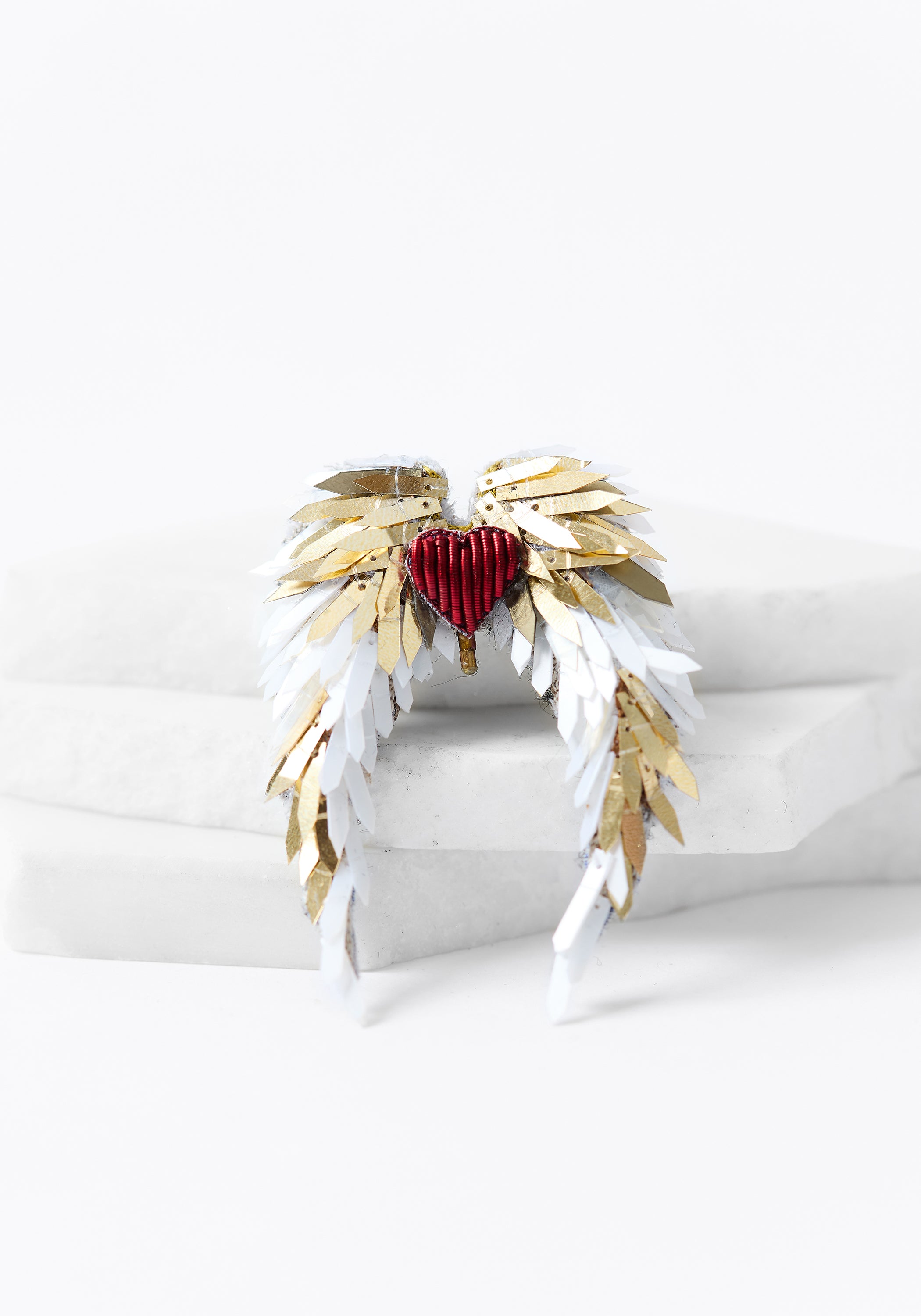 Spirit Wings Embroidered Pin - December Thieves