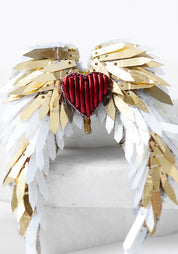 Spirit Wings Embroidered Pin - December Thieves