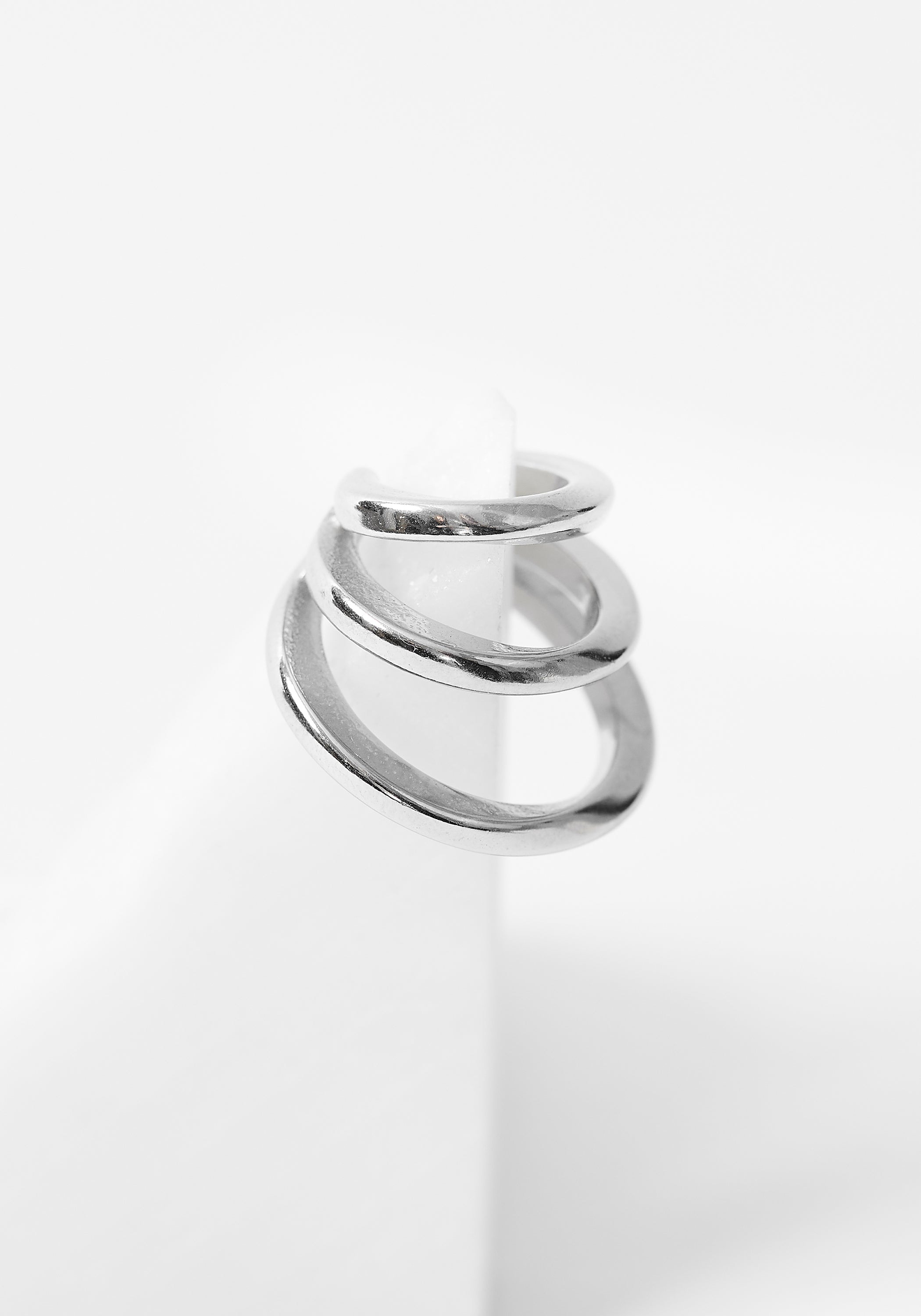 Ridley Stainless Steel Tiered Earcuff