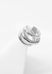 Apex Stainless Steel Layered Earcuff