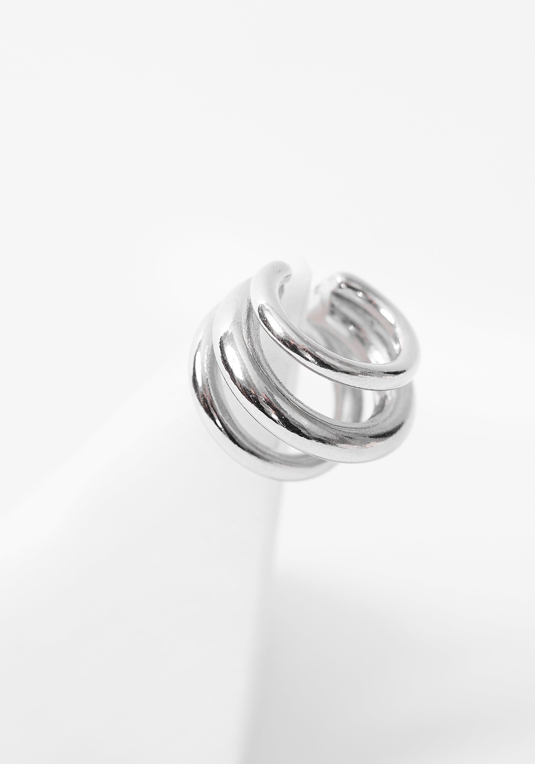 Apex Stainless Steel Layered Earcuff