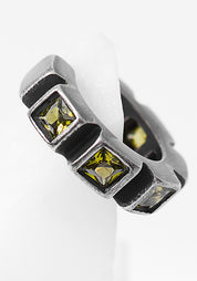 Dibba Vintage Silver Tone Stainless Steel and Zircons Earcuff - December Thieves