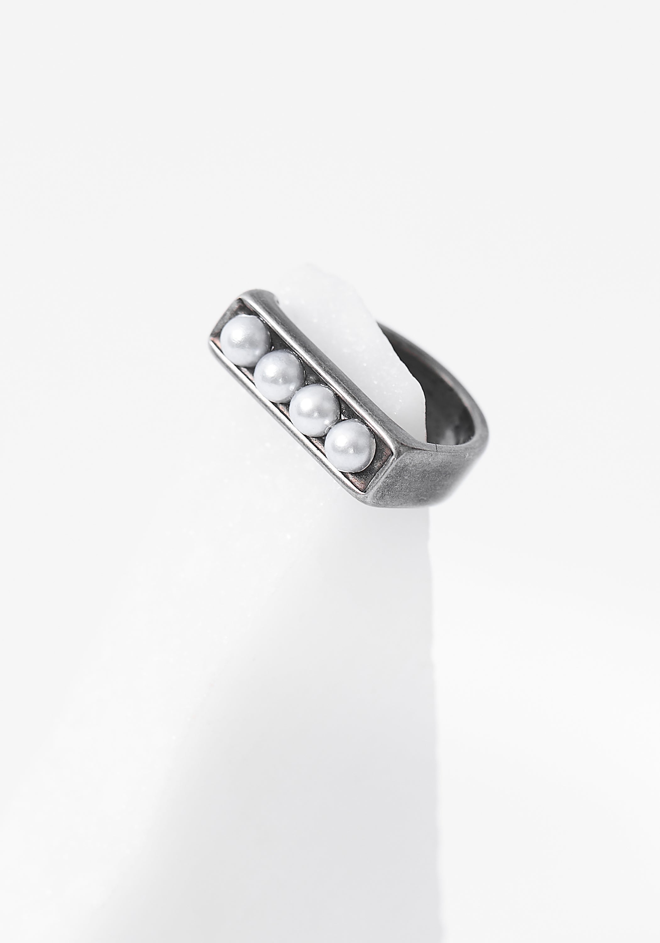 Kira Stainless Steel and Cultured Pearls Earcuff
