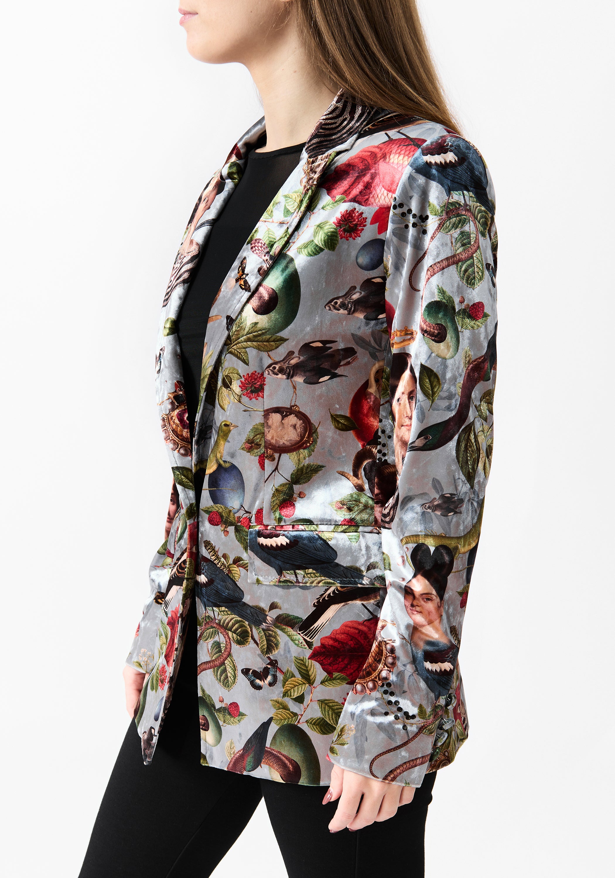 Quimera Velvet Blazer - December Thieves