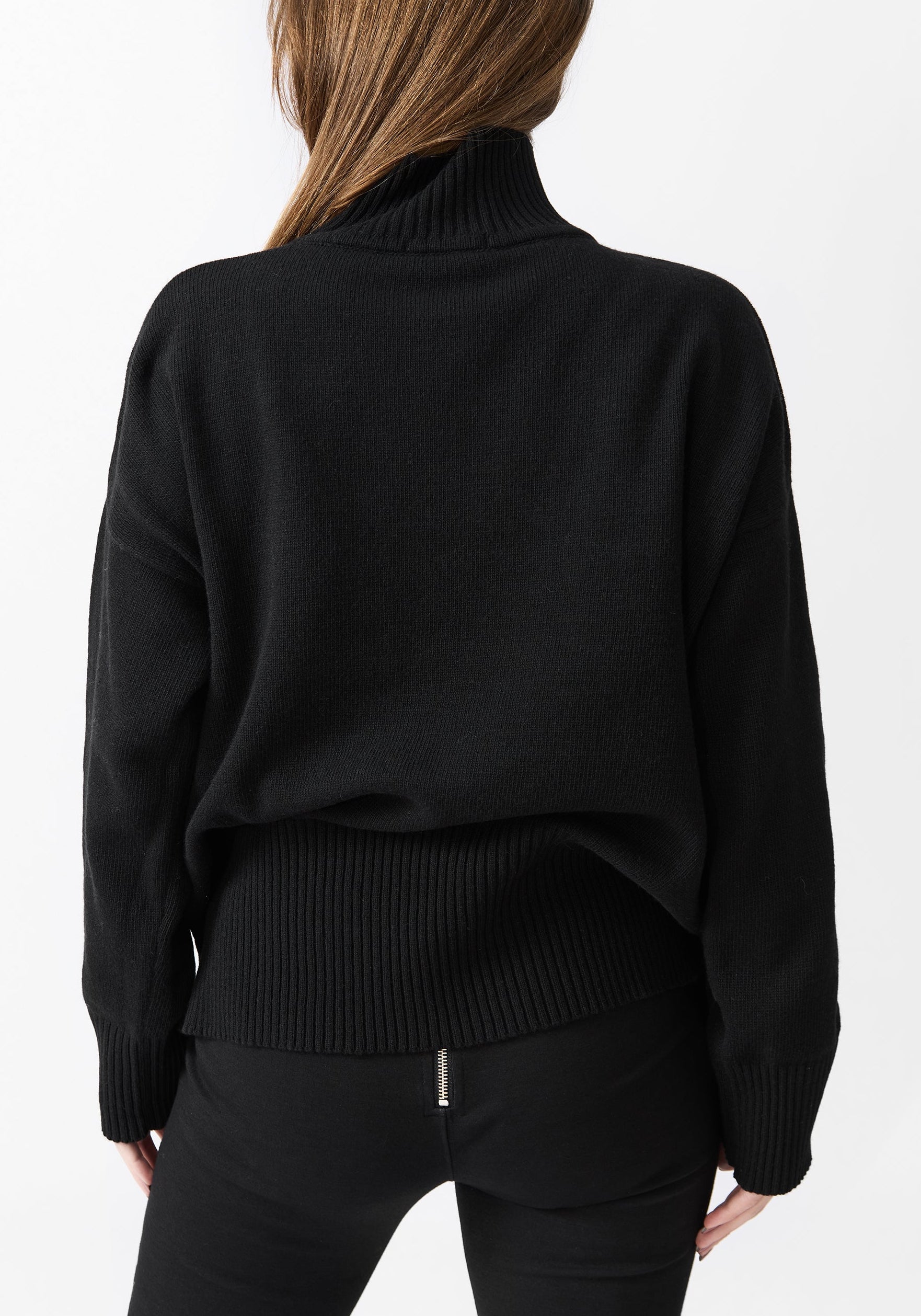 Matar Yarn Detail Cashmere and Wool Blend Pullover