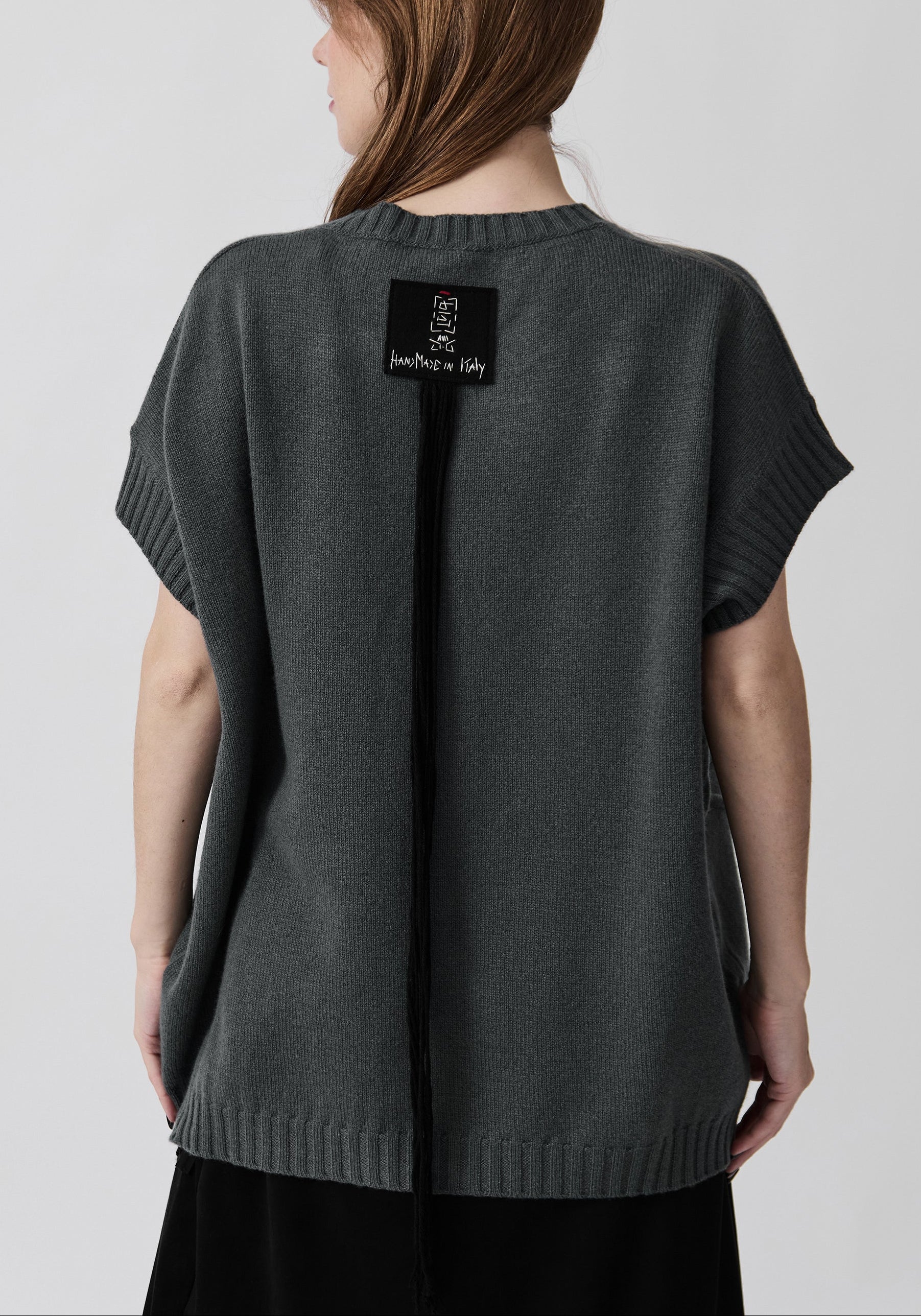 Dorian Hand Painted and Embroidered Wool and Cashmere Pullover