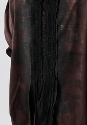 Dalì Hand Painted and Embroidered Mixed Textile Pullover